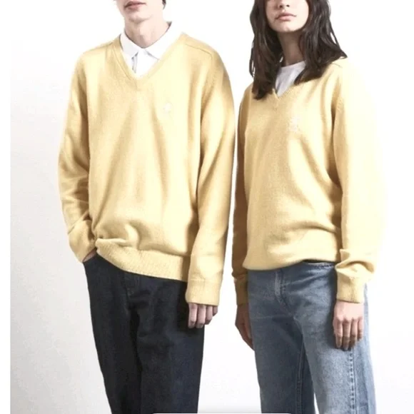 Pringles V neck preppy wool sweater - Picture 11 of 11